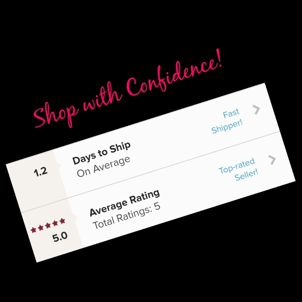 Shop with confidence!